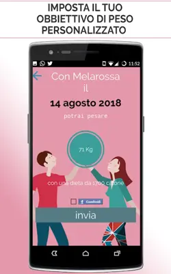 La tua dieta personalizzata android App screenshot 3